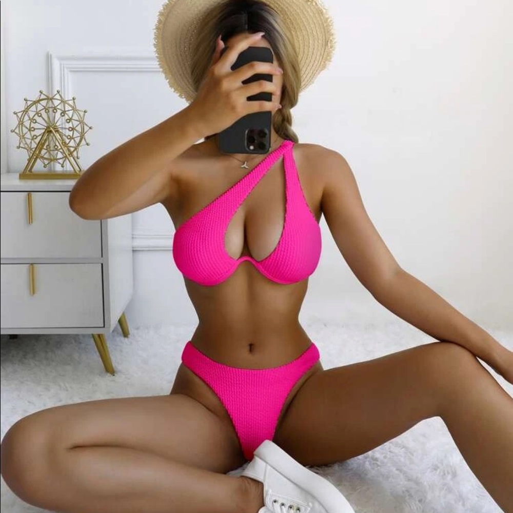 Shein never worn pink bikini